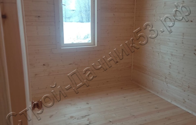 4 Каркасно-щитовой дом Д-34, 9х8м, 72 М², Ярославская область, Некрасовский район, село Диево-Городище. (12)